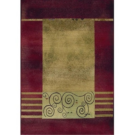 Sphinx By Oriental Weavers Area Rugs, Generations 213R1 10X13 Rectangle - Red/ Beige-Polypropylene G213R1300380ST